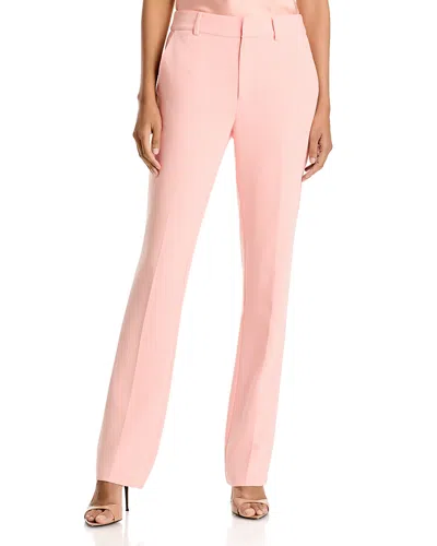 Cinq À Sept Cinq A Sept Kerry Slim Straight Leg Pants In Pink