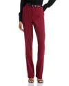 Cinq À Sept Cinq A Sept Kerry Slim Straight Leg Pants In Red
