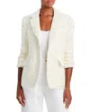 Cinq À Sept Kylie Linen Blazer In Gardenia