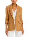 Cinq À Sept Khloe Boucle Blazer In Sahara