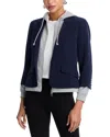 Cinq À Sept Cinq A Sept Khloe Hooded Blazer In Blue