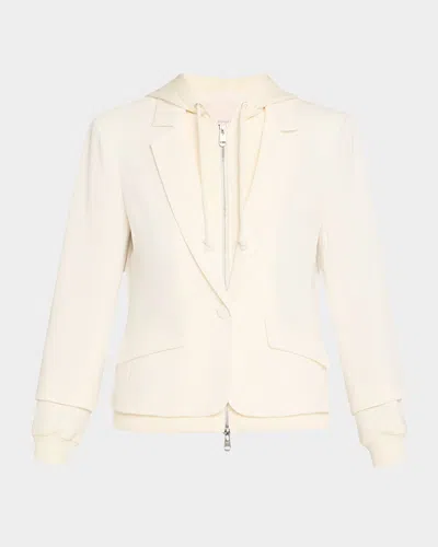 CINQ À SEPT KHLOE LE PETIT ZIP-FRONT BLAZER