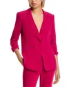 Cinq À Sept Cinq A Sept Khloe Ruched-cuff Blazer