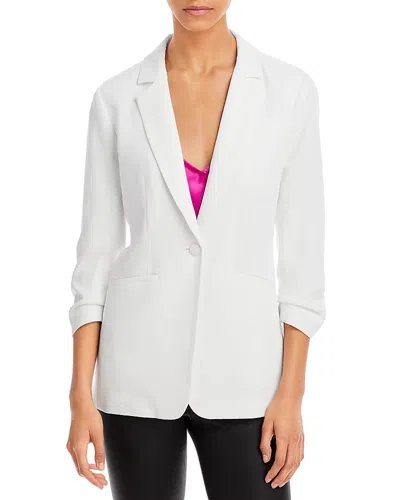 CINQ À SEPT CINQ A SEPT KHLOE RUCHED-CUFF BLAZER