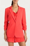 Cinq À Sept Khloe Ruched Sleeve Blazer