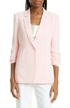 Cinq À Sept Khloe Hooded Blazer In Pale Rose