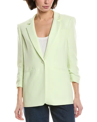 Cinq À Sept Khloe Tailored Fit Blazer In Green