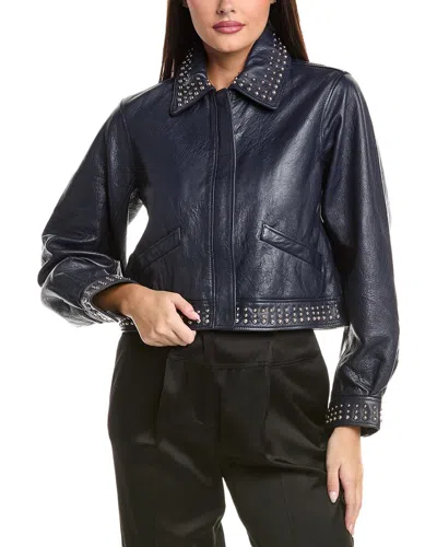 CINQ À SEPT CINQ À SEPT KIERSTIN LEATHER JACKET