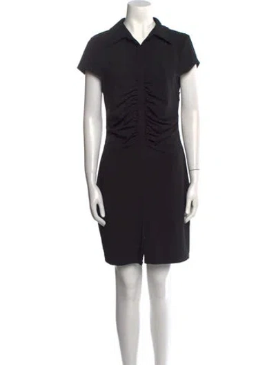 Pre-owned Cinq À Sept Knee-length Dress In Black