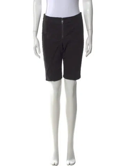 Pre-owned Cinq À Sept Knee-length Shorts In Black