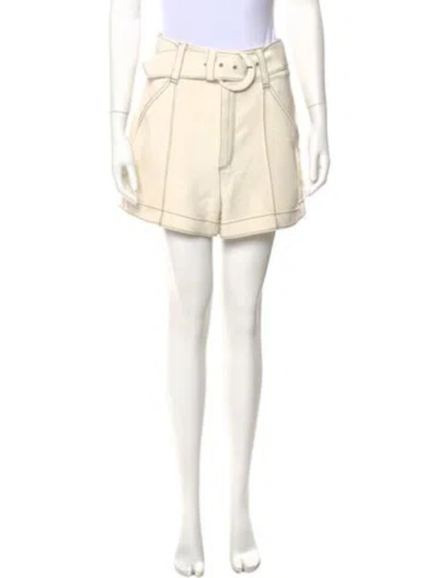 Pre-owned Cinq À Sept Knee-length Shorts In Neutral