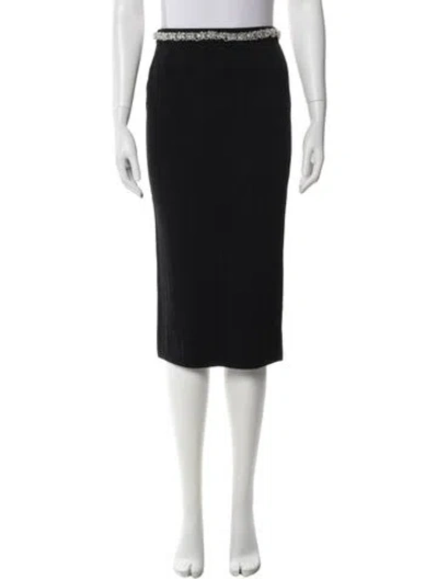 Pre-owned Cinq À Sept Knee-length Skirt W/ Tags In Gray