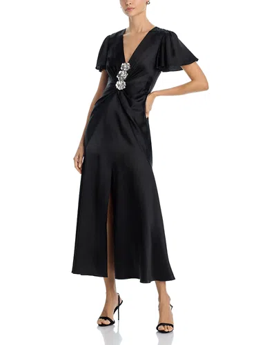 Cinq À Sept Cinq A Sept Kordyn Silk Dress In Black