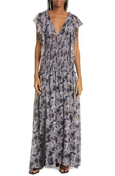 Cinq À Sept Kris Gown In Raven Multi