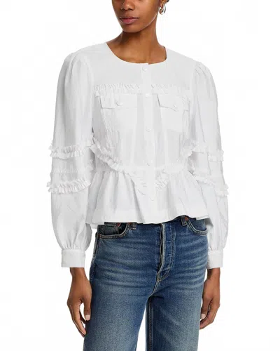 CINQ À SEPT KUMIKO JACKET IN WHITE