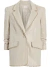 Cinq À Sept Kylie Blazer In Neutrals