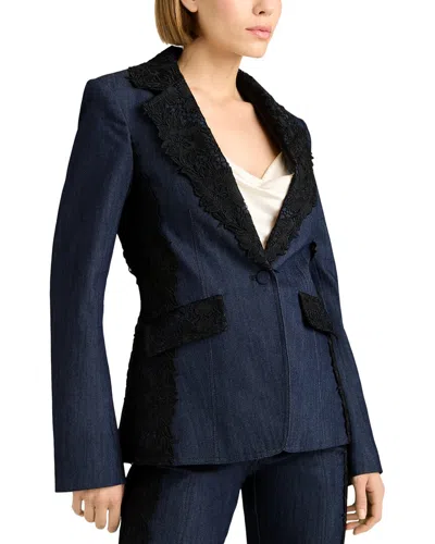Cinq À Sept Laney Jacket In Blue