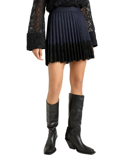 Cinq À Sept Laney Skirt In Blue