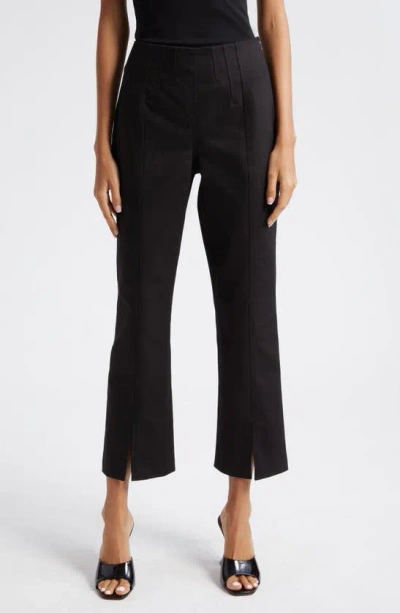 Cinq À Sept Laurie Vented Trousers In Black