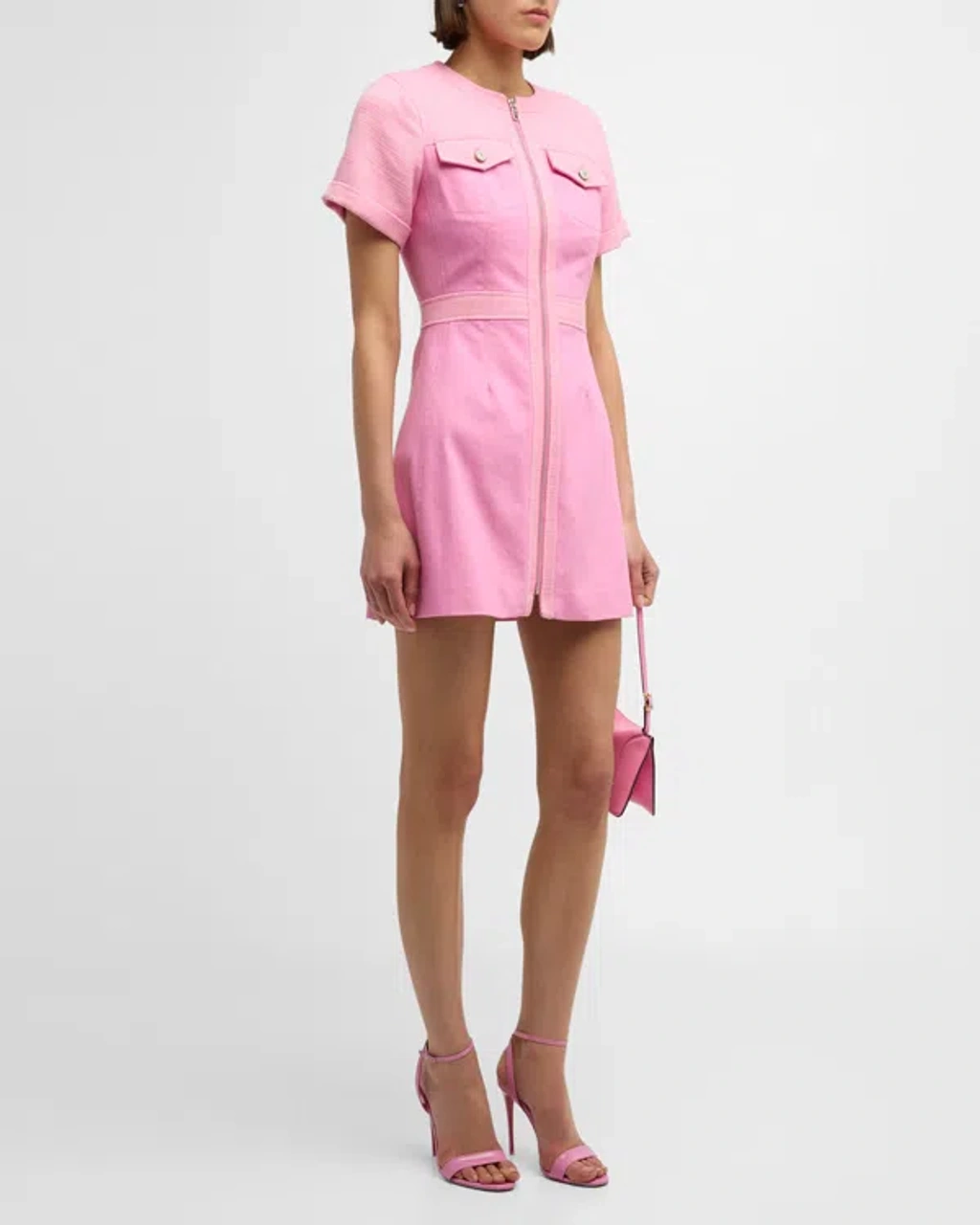 floral chiffon strapless mini dress MELODY MINI DRESS - STRAPLESS FLORAL CHIFFON DRESS