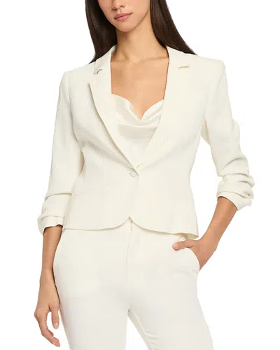 Cinq À Sept Cinq A Sept Le Petit Khloe Cropped Blazer In White