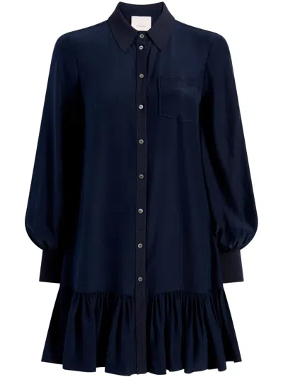 Cinq À Sept Lelaina Dress In Blue