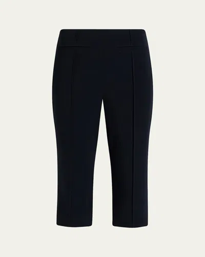 CINQ À SEPT LEMONIS PINTUCK CAPRI PANTS