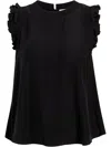 Cinq À Sept Lenore Blouse In Black
