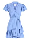 Cinq À Sept Cinq A Sept Mini Lila Dress In Blue