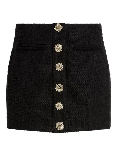 Cinq À Sept Linda Mini Skirt In Black
