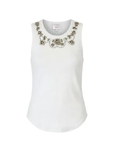Cinq À Sept Lizzie Tank Top In White