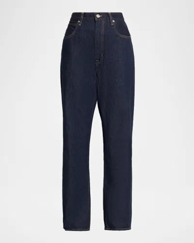 Cinq À Sept London Straight-leg Jeans In Blue