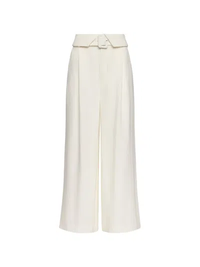 Cinq À Sept Cinq A Sept Lorena Belted Pants In White