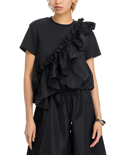 Cinq À Sept Cinq A Sept Lottie Top In Black