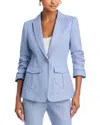Cinq À Sept Cinq A Sept Louisa One Button Jacket In Maritime