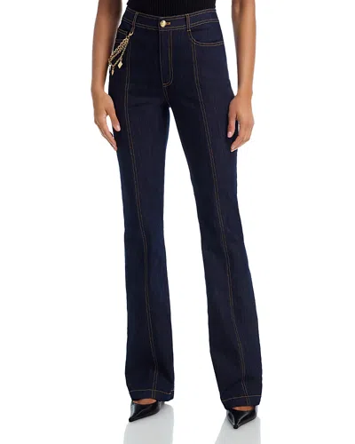 Cinq À Sept Cinq A Sept Love Token Shailene High Rise Bootcut Jeans In Indigo In Blue