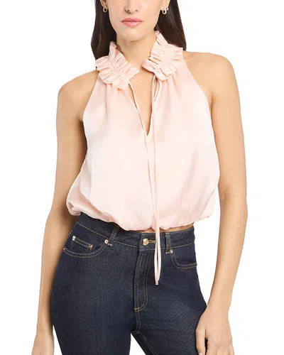 Cinq À Sept Cinq A Sept Lucianna Silk Top In Pink