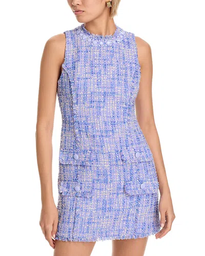 Cinq À Sept Cinq A Sept Lucie Boucle Ellisel Dress In Honey Lavender Multi