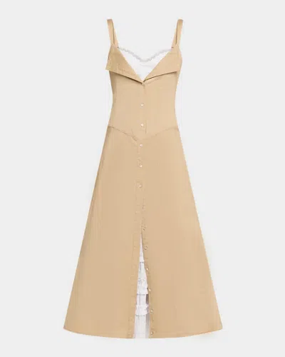 Cinq À Sept Lucil Layer Ruffle Maxi Dress In Pattern
