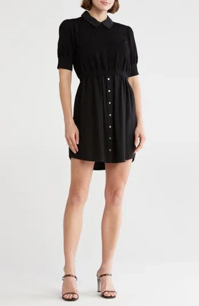 Cinq À Sept Lydia Shirtdress In Black