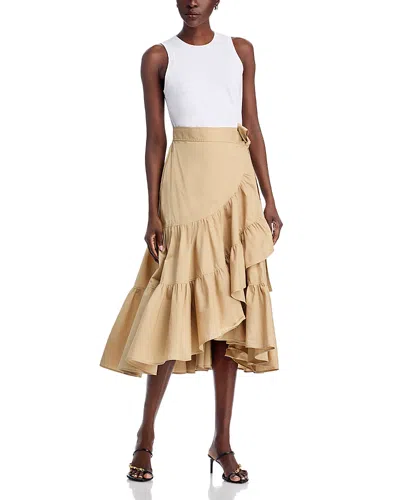 Cinq À Sept Cinq A Sept Mahlia Midi Dress In Neutral