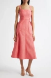 Cinq À Sept Malani A-line Dress In Pink