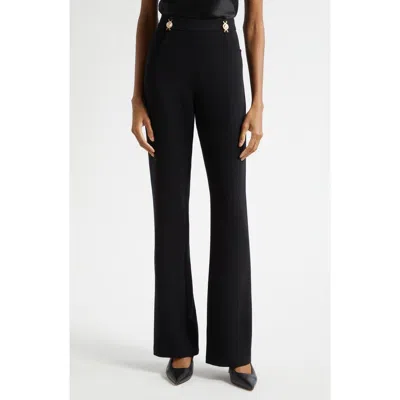Cinq À Sept Mallie High Waist Bootcut Pants In Black
