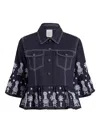 Cinq À Sept Cinq A Sept Mazie Eyelet Mandie Denim Jacket