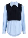 Cinq À Sept Cinq A Sept Mara Shaker Pullover Sweater In Blue