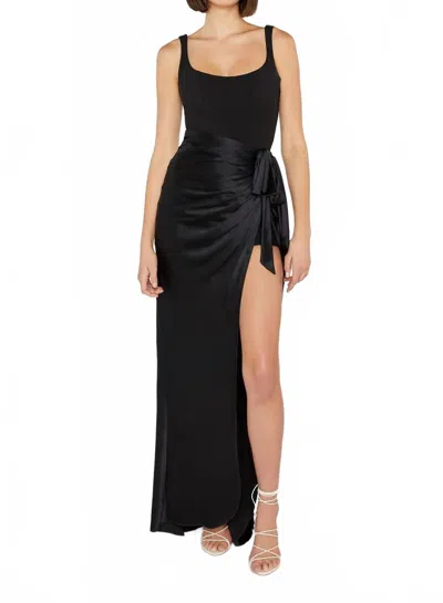 Cinq À Sept Marian Gown In Black