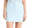 Cinq À Sept Marie A-line Mini Skort In Whispering Sky In Blue