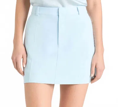 CINQ À SEPT MARIE A-LINE MINI SKORT IN WHISPERING SKY