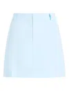 Cinq À Sept Marie A-line Mini Skort In Whispering Sky In Blue