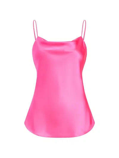 Cinq À Sept Marta Cami Blouse In Pink